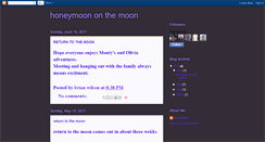 Desktop Screenshot of honeymoononthemoon.blogspot.com