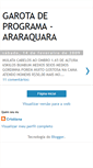 Mobile Screenshot of garotadeprogramaararaquara.blogspot.com