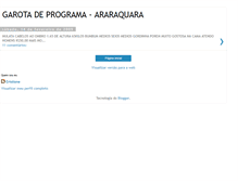Tablet Screenshot of garotadeprogramaararaquara.blogspot.com