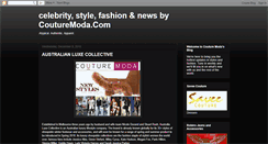 Desktop Screenshot of couturemoda.blogspot.com