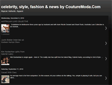 Tablet Screenshot of couturemoda.blogspot.com