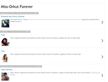 Tablet Screenshot of miss-orkutforever.blogspot.com