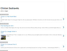 Tablet Screenshot of clintonseahawks.blogspot.com