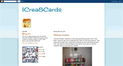 Desktop Screenshot of icrea8cards.blogspot.com