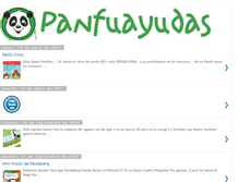 Tablet Screenshot of panfuayudas.blogspot.com