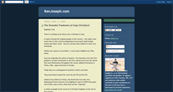 Desktop Screenshot of kenjoseph.blogspot.com