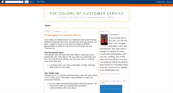 Desktop Screenshot of colorsofcustomerservice.blogspot.com