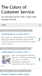 Mobile Screenshot of colorsofcustomerservice.blogspot.com