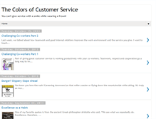 Tablet Screenshot of colorsofcustomerservice.blogspot.com