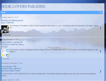 Tablet Screenshot of bookloversparadise.blogspot.com