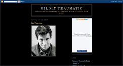 Desktop Screenshot of mildlytraumatic.blogspot.com