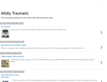 Tablet Screenshot of mildlytraumatic.blogspot.com