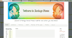 Desktop Screenshot of fantagecheese.blogspot.com