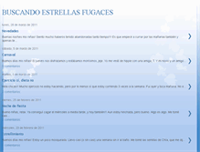 Tablet Screenshot of buscando-estrellasfugaces.blogspot.com