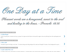 Tablet Screenshot of onedayatatimediary.blogspot.com