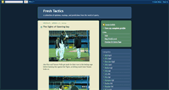 Desktop Screenshot of freshtactics.blogspot.com