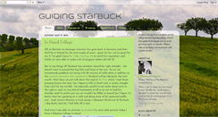 Desktop Screenshot of guidingstarbuck.blogspot.com