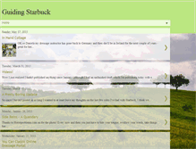 Tablet Screenshot of guidingstarbuck.blogspot.com