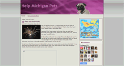 Desktop Screenshot of helpmichiganpets.blogspot.com