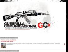 Tablet Screenshot of guerrillacomunicacional.blogspot.com