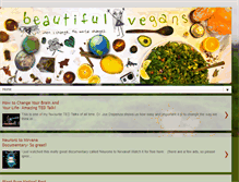 Tablet Screenshot of beautiful-vegan.blogspot.com