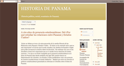 Desktop Screenshot of historiadepanama.blogspot.com