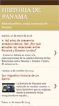 Mobile Screenshot of historiadepanama.blogspot.com
