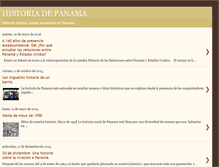 Tablet Screenshot of historiadepanama.blogspot.com