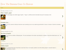 Tablet Screenshot of how-the-banana-goes-to-heaven.blogspot.com