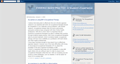 Desktop Screenshot of evidencebasedpracticeinot.blogspot.com