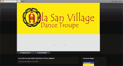 Desktop Screenshot of hulasanvillagedancetroupe.blogspot.com