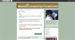 Desktop Screenshot of bibles4thepersecuted.blogspot.com