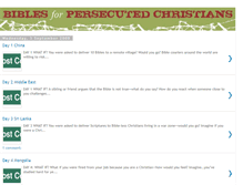 Tablet Screenshot of bibles4thepersecuted.blogspot.com