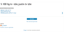 Tablet Screenshot of justintv-90.blogspot.com