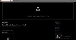 Desktop Screenshot of benbenvie.blogspot.com