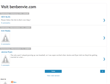 Tablet Screenshot of benbenvie.blogspot.com