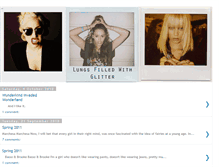 Tablet Screenshot of lungsfilledwithglitter.blogspot.com
