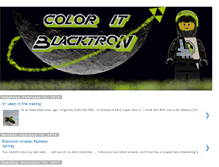 Tablet Screenshot of color-it-blacktron.blogspot.com