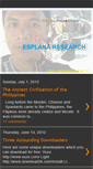 Mobile Screenshot of esplanaresearch.blogspot.com