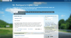 Desktop Screenshot of mrrodriguezenglishclass.blogspot.com