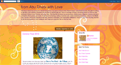 Desktop Screenshot of fromabudhabiwithlove.blogspot.com