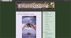 Desktop Screenshot of dragonbloggin.blogspot.com