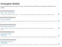 Tablet Screenshot of christopherdemille.blogspot.com