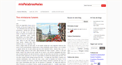 Desktop Screenshot of mispalabrasmalas.blogspot.com