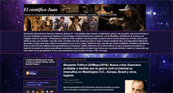 Desktop Screenshot of elcientificojuan.blogspot.com