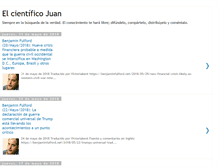 Tablet Screenshot of elcientificojuan.blogspot.com