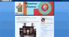 Desktop Screenshot of miniaturascariocas.blogspot.com