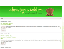 Tablet Screenshot of best-toys-for-toddler.blogspot.com