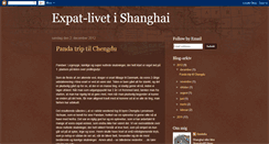 Desktop Screenshot of klaus-og-dani-i-shanghai.blogspot.com