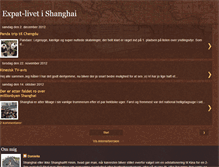 Tablet Screenshot of klaus-og-dani-i-shanghai.blogspot.com
